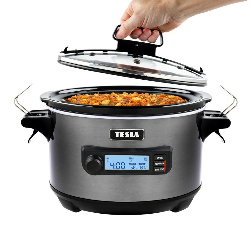 TESLA SlowCook S900 Plus Wolnowar z sondą temperatury | PartsPC.pl