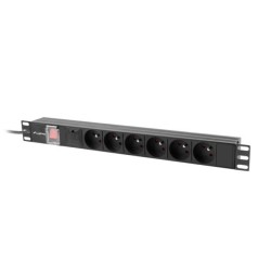 Listwa zasilająca Lanberg RACK PDU 19" 1U 10A 6x PL 2m... | PartsPC.pl