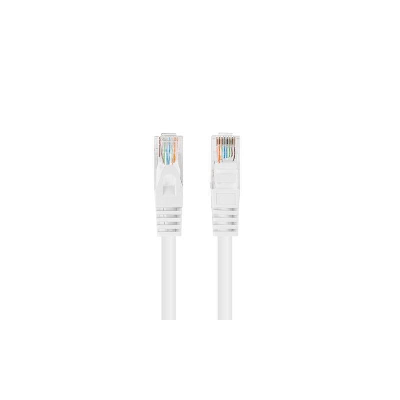 Patchcord Lanberg UTP kat.6 2m biały 10-Pack | PartsPC.pl
