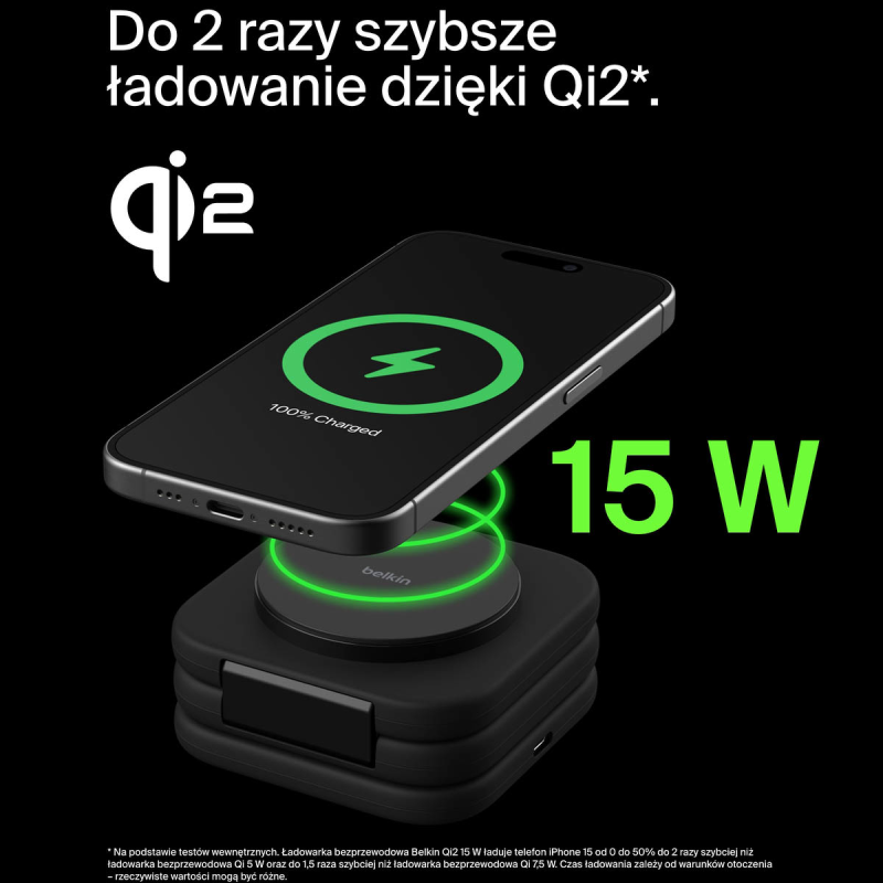 Belkin Podróżna magnetyczna podkładka ładująca Belkin 3... | PartsPC.pl