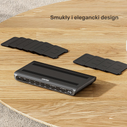 Unitek 10-portowa stacja ładowania USB-C i USB-A 240W | PartsPC.pl