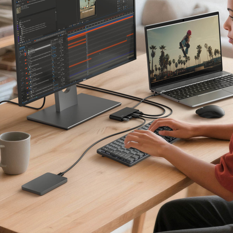 Belkin Hub USB-C, 2 x USB-A, 2 x USB-C PD 100W, HDMI 2.0... | PartsPC.pl