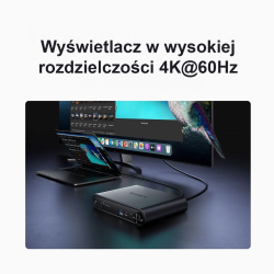 Orico Stacja dokująca USB-C z obudową M.2 NVMe/SATA... | PartsPC.pl