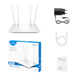 CUDY WR300S | router, Wi-Fi, 2,4GHz, MESH | PartsPC.pl