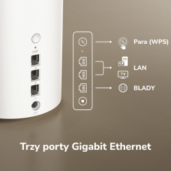 CUDY M3600(2-Pack) | Mesh, WiFi 7, 2,4GHz/5GHz, Gigabit | PartsPC.pl