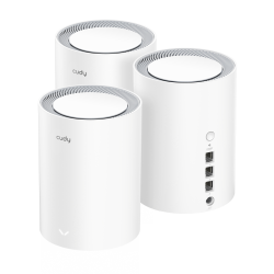 CUDY M3600(3-Pack) | Mesh, WiFi 7, 2,4GHz/5GHz, Gigabit | PartsPC.pl