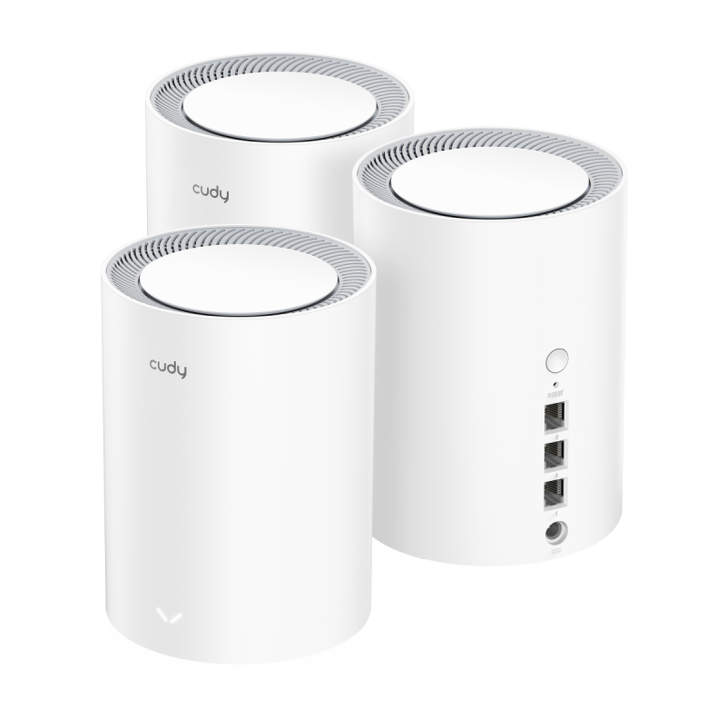 CUDY M3600(3-Pack) | Mesh, WiFi 7, 2,4GHz/5GHz, Gigabit | PartsPC.pl