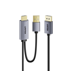 Unitek Kabel HDMI do DisplayPort 4K z zasilaniem USB-A |... | PartsPC.pl