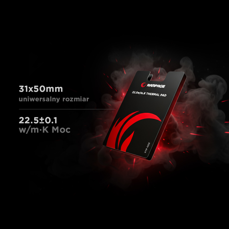 Rampage Termopad XTP-002 31×50×0,2mm PTM | PartsPC.pl
