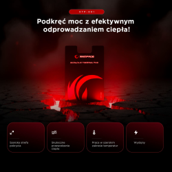 Rampage Termopad XTP-001 38×38×0,2 mm PTM | PartsPC.pl