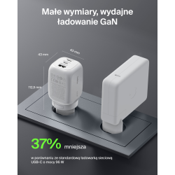 Belkin Ładowarka 100W GaN, 2x USB-C, USB-A, podróżna... | PartsPC.pl