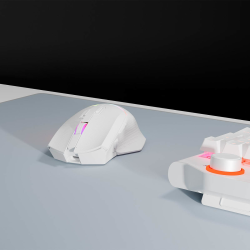 Rampage Mysz bezprzewodowa Drop M3 V2 24000 DPI biała | PartsPC.pl