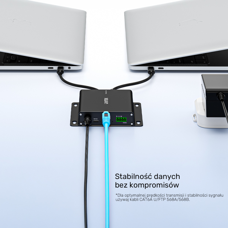 Unitek Przedłużacz USB 5 Gb/s 100 m przez Ethernet z... | PartsPC.pl