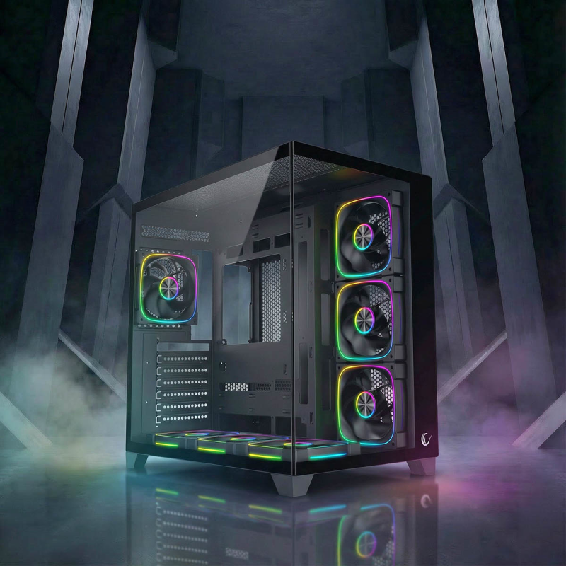 Rampage Obudowa PC ze szkłem hartowanym SEALITE 7x... | PartsPC.pl