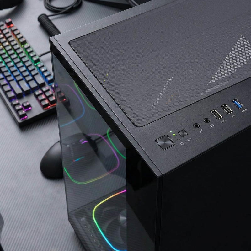 Rampage Obudowa PC ze szkłem hartowanym SEALITE 7x... | PartsPC.pl