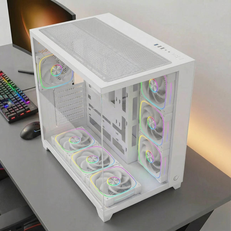 Rampage Obudowa PC ze szkłem hartowanym SEALITE 7x... | PartsPC.pl