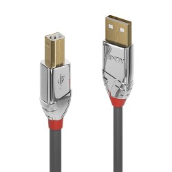 Kabel drukarkowy USB LINDY 2.0 A/M - USB B/M, Cromo Line... | PartsPC.pl