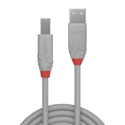 Kabel USB 2.0 LINDY A/M - B/M Anthra Line 1m do drukarki... | PartsPC.pl