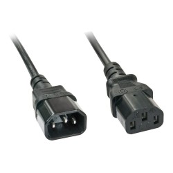 Przedłużacz kabla zasilającego LINDY 3 Pin C14 - C13 2m... | PartsPC.pl