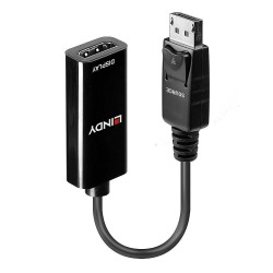 Konwerter DisplayPort do HDMI LINDY czarny | PartsPC.pl