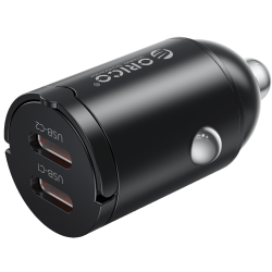 Orico Ładowarka samochodowa, 2 × USB-C, 30W | PartsPC.pl