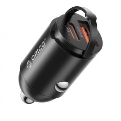 Orico Ładowarka samochodowa, USB-C 30W, USB-A 30W | PartsPC.pl