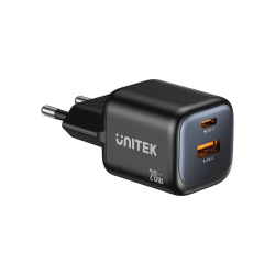 Unitek Ładowarka sieciowa 2-portowa GaN 20W, USB-C... | PartsPC.pl