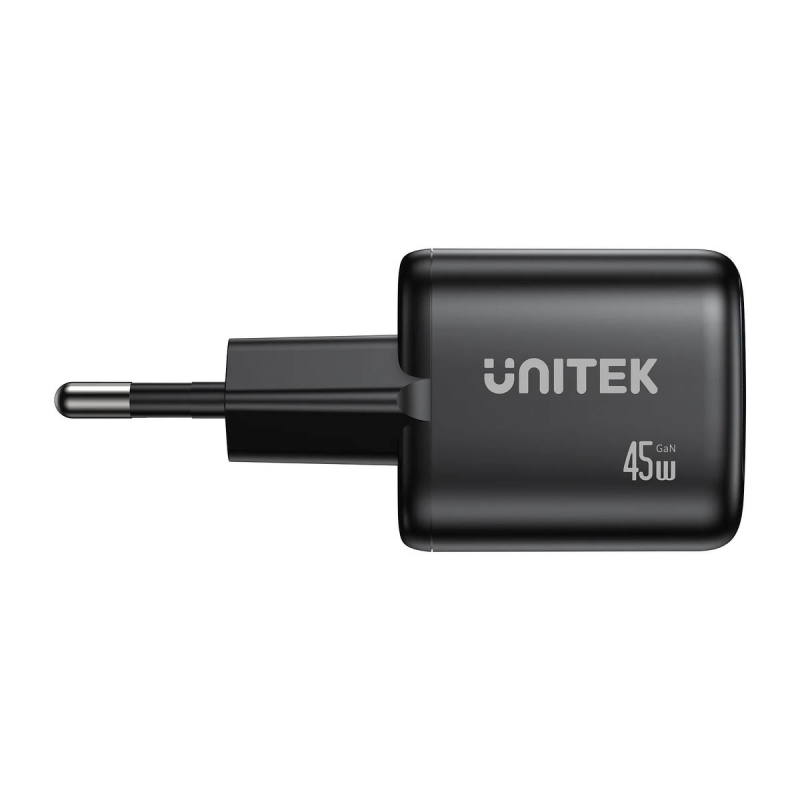 Unitek Ładowarka sieciowa 2-portowa GaN 45W, 2xUSB-C, PD... | PartsPC.pl