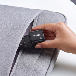 Unitek Ładowarka sieciowa 2-portowa GaN 45W, 2xUSB-C, PD... | PartsPC.pl