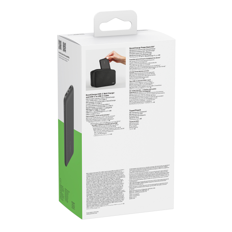 Belkin Zestaw podróżny - Powerbank 10 000 mAh +... | PartsPC.pl