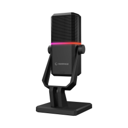 Rampage Cyclone Mikrofon gamingowy RGB USB-C czarny | PartsPC.pl