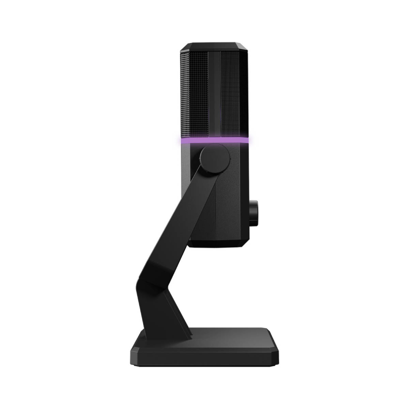 Rampage Cyclone Mikrofon gamingowy RGB USB-C czarny | PartsPC.pl