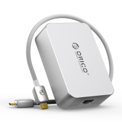 Orico Adapter sieciowy RJ45 10 Gbps na USB-C Thunderbolt... | PartsPC.pl