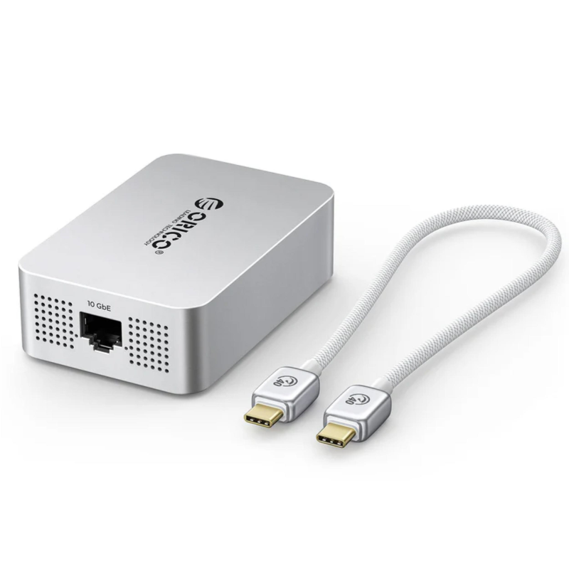 Orico Adapter sieciowy RJ45 10 Gbps na USB-C Thunderbolt... | PartsPC.pl