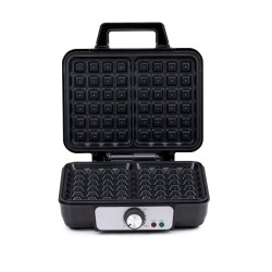 Gofrownica elektryczna ALPINA 1000w czarny | PartsPC.pl