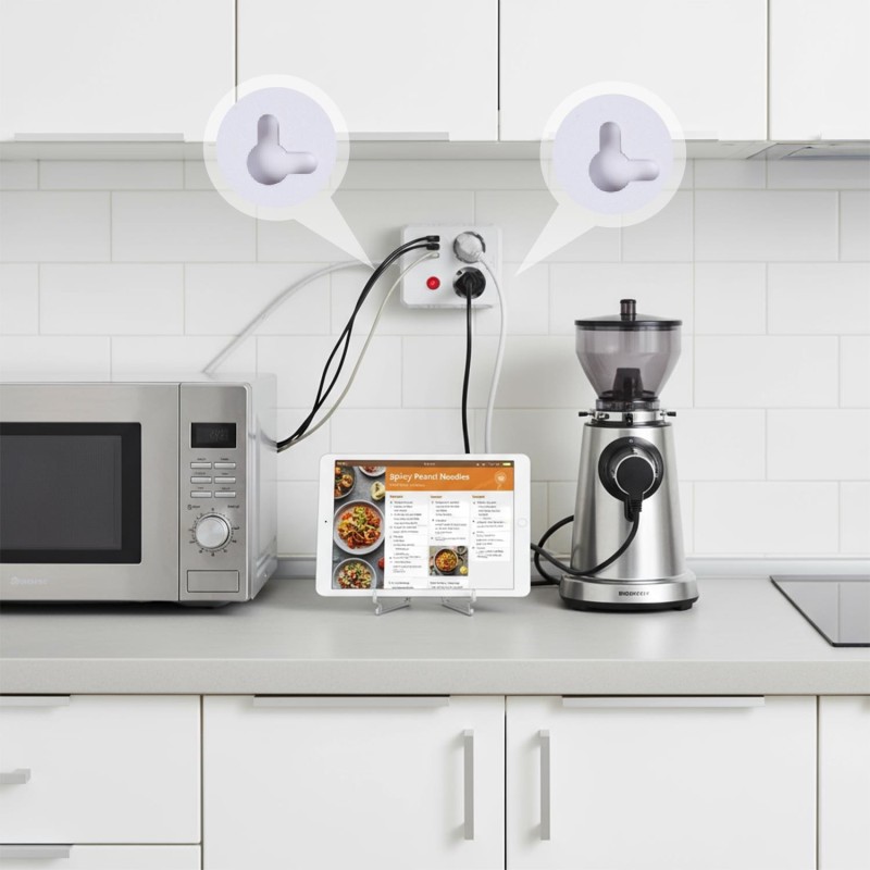 Listwa zasilająca Maclean MCE387 W, przedłużacz 2... | PartsPC.pl