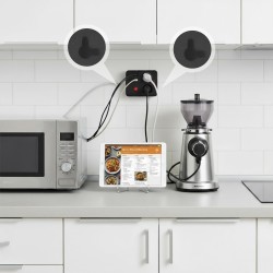 Listwa zasilająca Maclean MCE387 B, przedłużacz 2... | PartsPC.pl