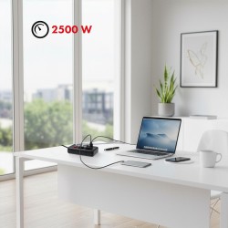 Listwa zasilająca Maclean MCE393 B, przedłużacz 4... | PartsPC.pl