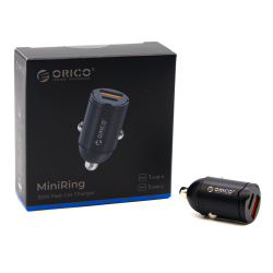Orico Ładowarka samochodowa, USB-C 30W, USB-A 30W | PartsPC.pl