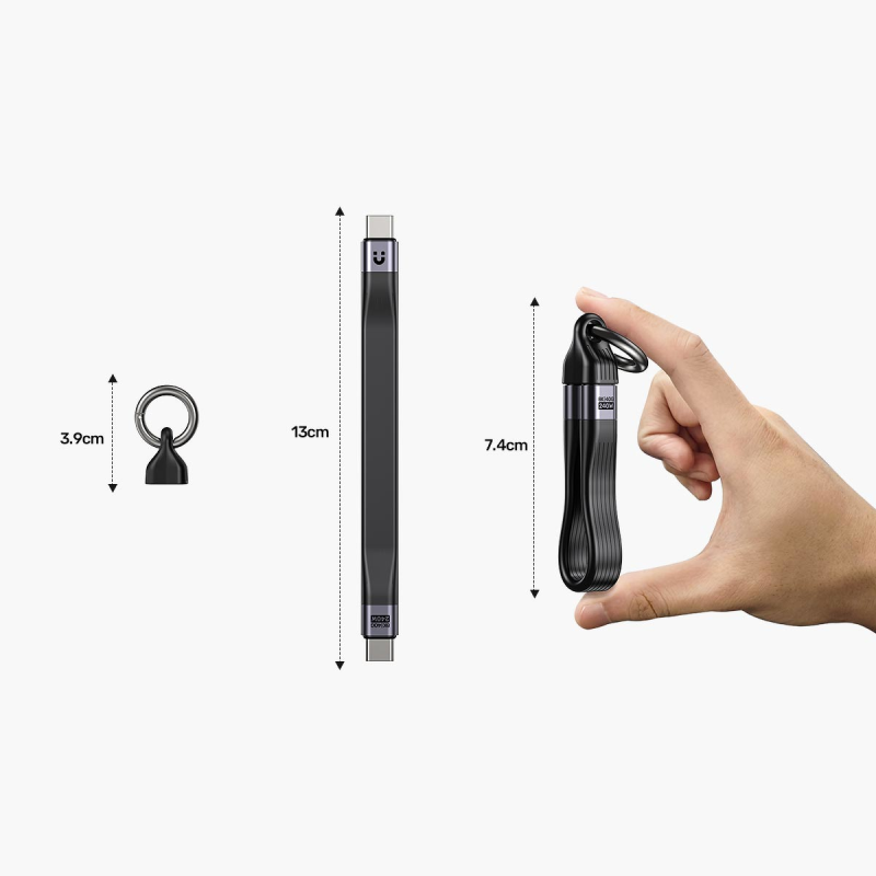 Unitek Kabel USB-C w formie breloka | USB4 | 40 Gb/s |... | PartsPC.pl