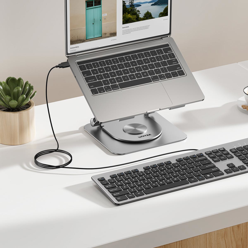 Unitek SlimTap Lekka klawiatura przewodowa biurowa... | PartsPC.pl