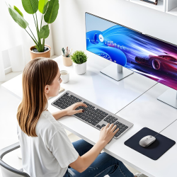 Unitek SlimTap Lekka klawiatura przewodowa biurowa... | PartsPC.pl