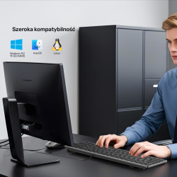 Unitek SlimTap Lekka klawiatura przewodowa biurowa... | PartsPC.pl