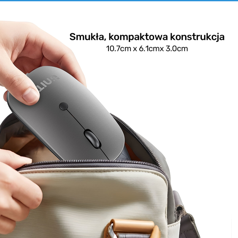 Unitek Przewodowa mysz optyczna biurowa SlimTrack 1600... | PartsPC.pl