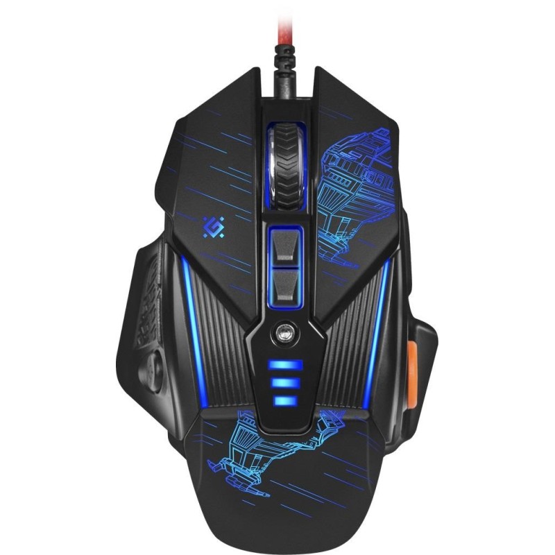 Mysz przewodowa Defender STARX GM-390L 3200dpi Gaming 8P | PartsPC.pl