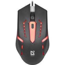 Mysz przewodowa Defender FLASH MB-600L 1200dpi 4P LED | PartsPC.pl