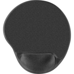 Podkładka Defender EASY WORK żelowa czarna 260x225x5mm | PartsPC.pl