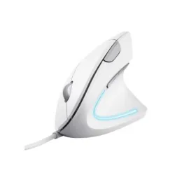 Trust Mysz przewodowa Verto Ergo biała | PartsPC.pl
