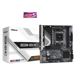 ASRock Płyta główna B650M-HDV/M.2 AM5 2DDR5 HDMI/DP mATX | PartsPC.pl