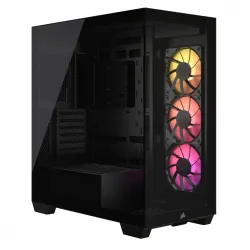 Corsair Obudowa 3500X ARGB TG Mid-Tower czarna | PartsPC.pl